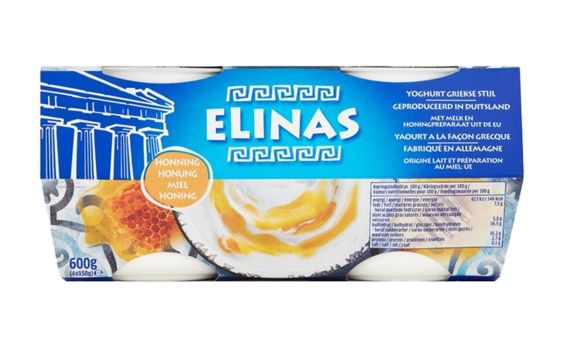 Griekse yoghurt met honing 4-pak